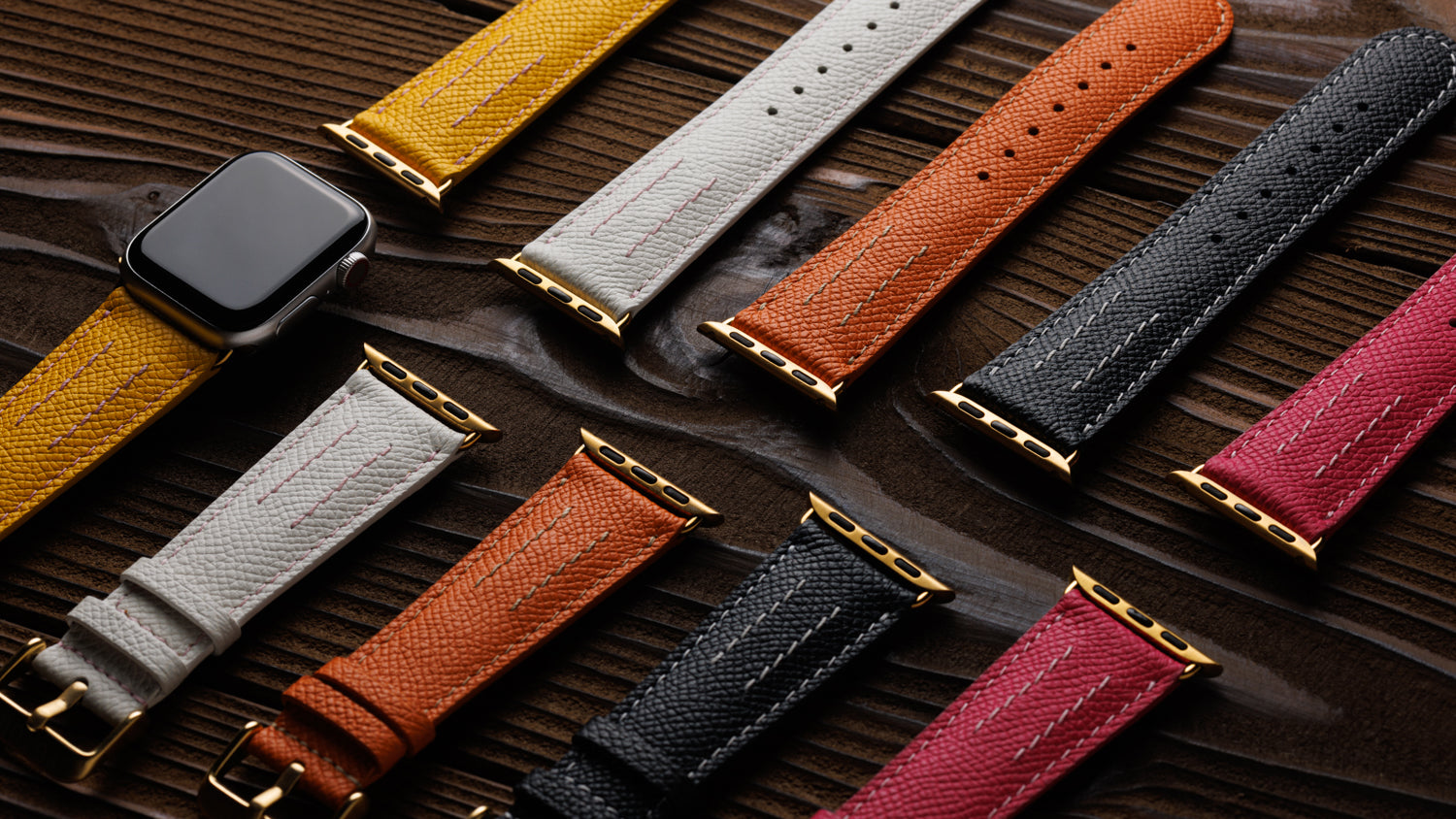 Apple Watch用最高級レザーバンドYUTORI(ユトリ)メインビジュアル