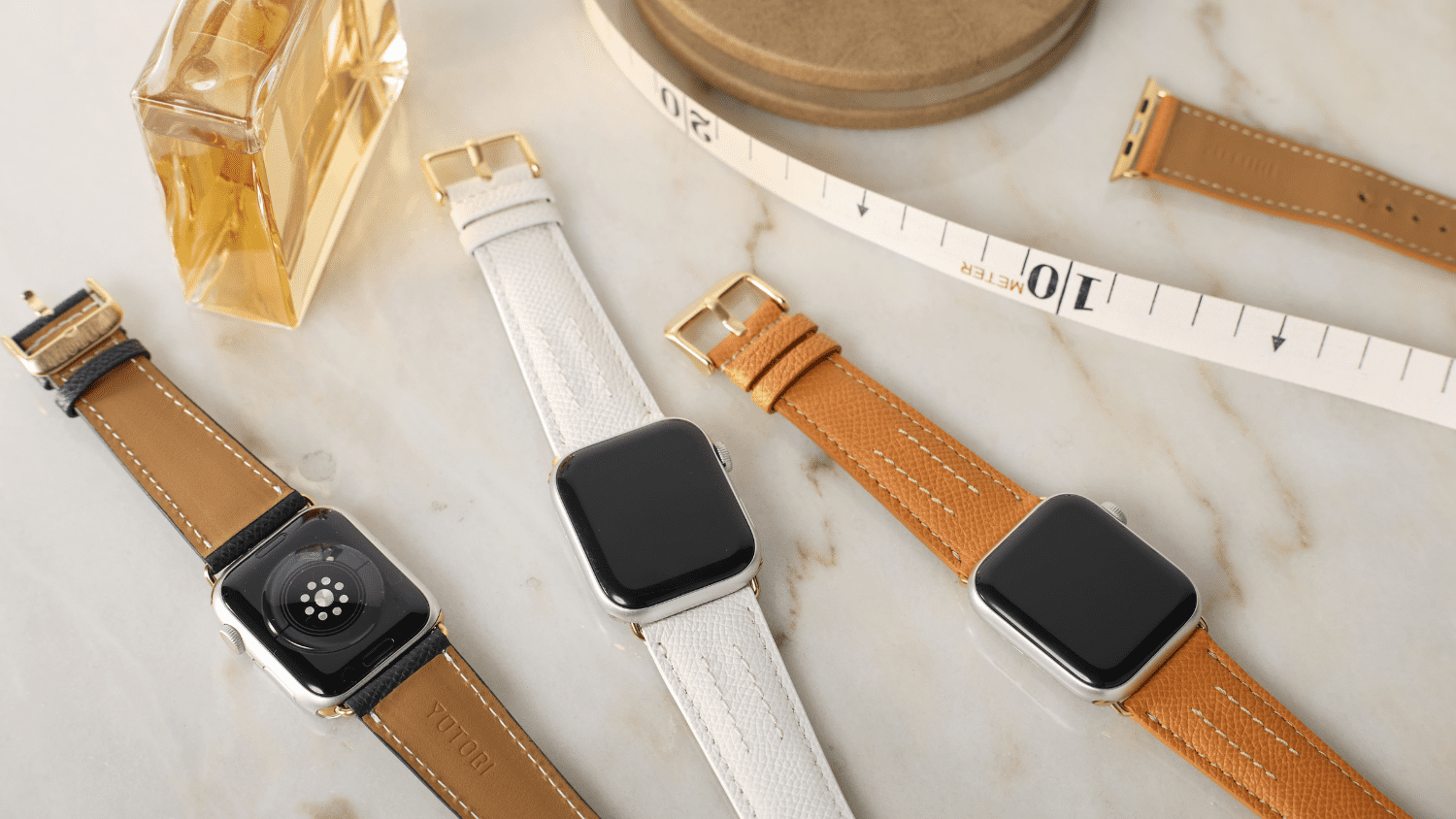 爽やかなレザーバンド|【AppleWatchレザーバンド】YUTORI ONLINE STORE