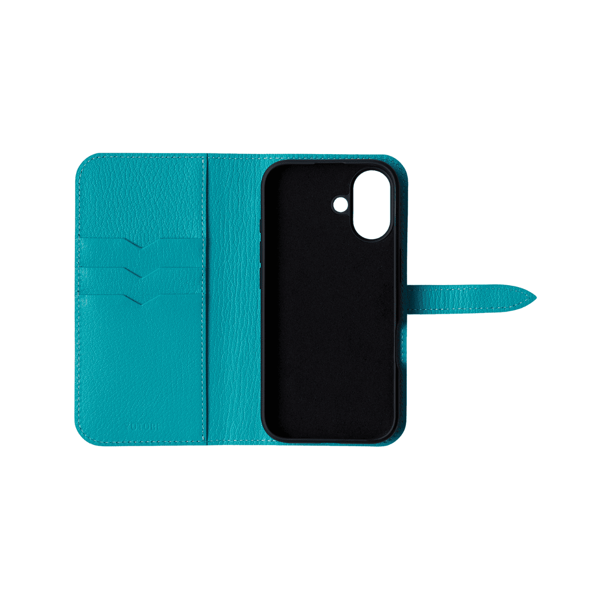 YUTORI iPhone17 手帳型シェーブルレザーケース