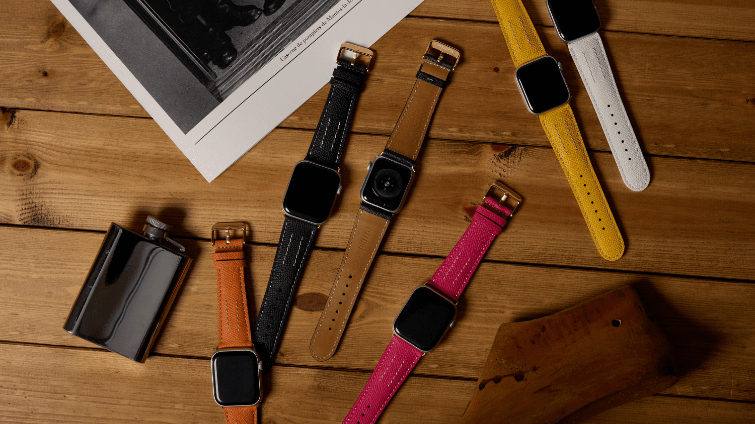 Apple Watch用最高級レザーバンドYUTORI(ユトリ)メインビジュアル