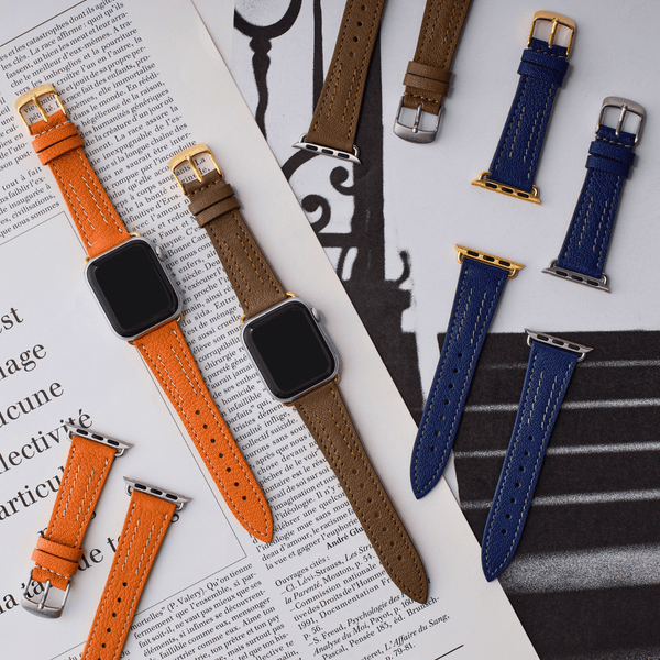 AppleWatch用シェーブルレザーバンド ペアセット