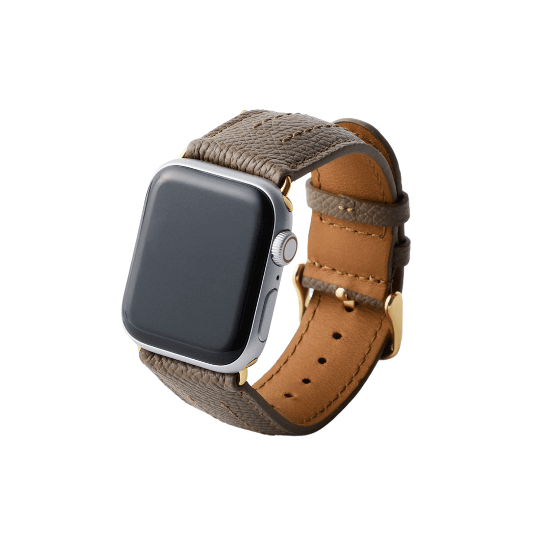 Apple Watch カーフレザーバンド (色：トープ)|AppleWatch用