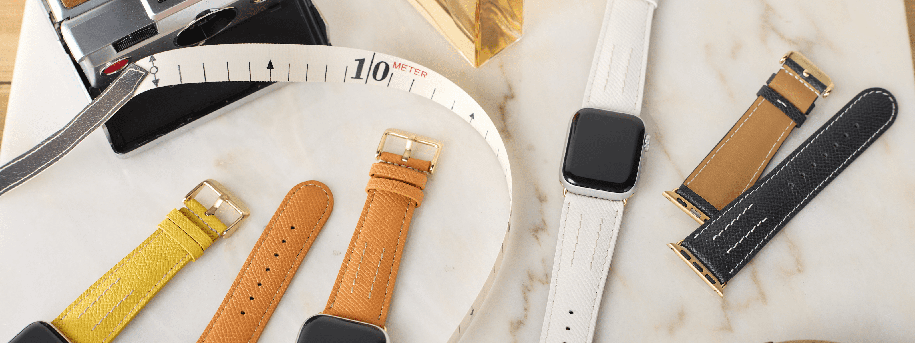 最高級カーフレザーを使い、塾間革職人が手作りした逸品|【AppleWatchレザーバンド】YUTORI ONLINE STORE