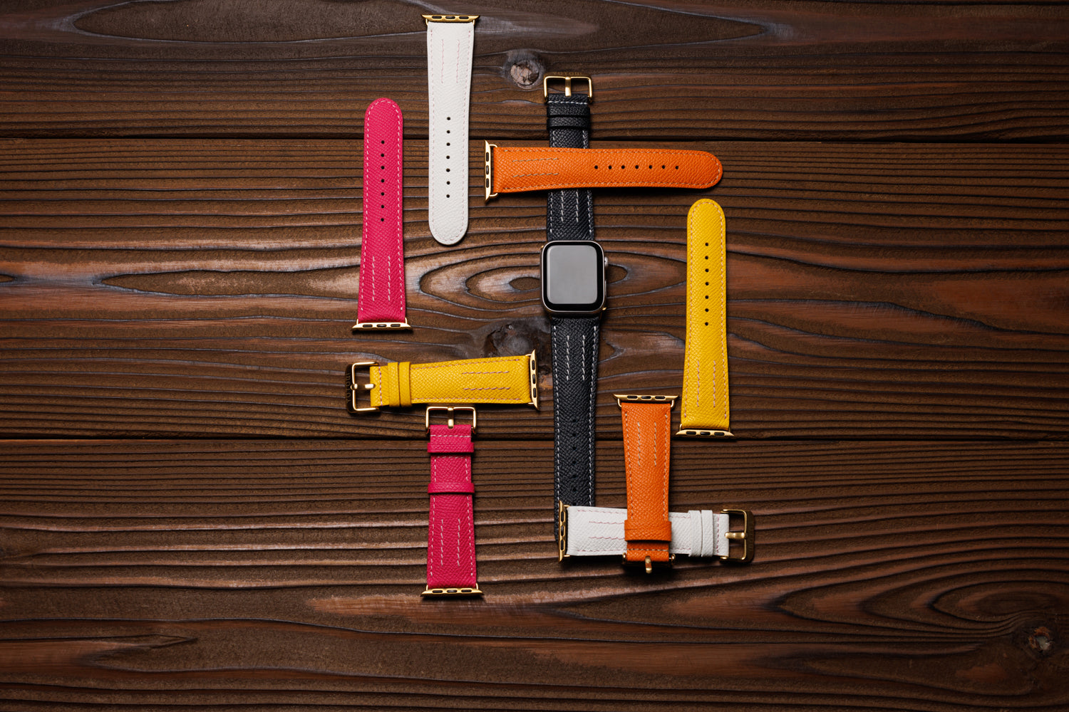 AppleWatch用レザーバンドのカラーリングへのこだわり |【高級革小物】YUTORI ONLINE STORE